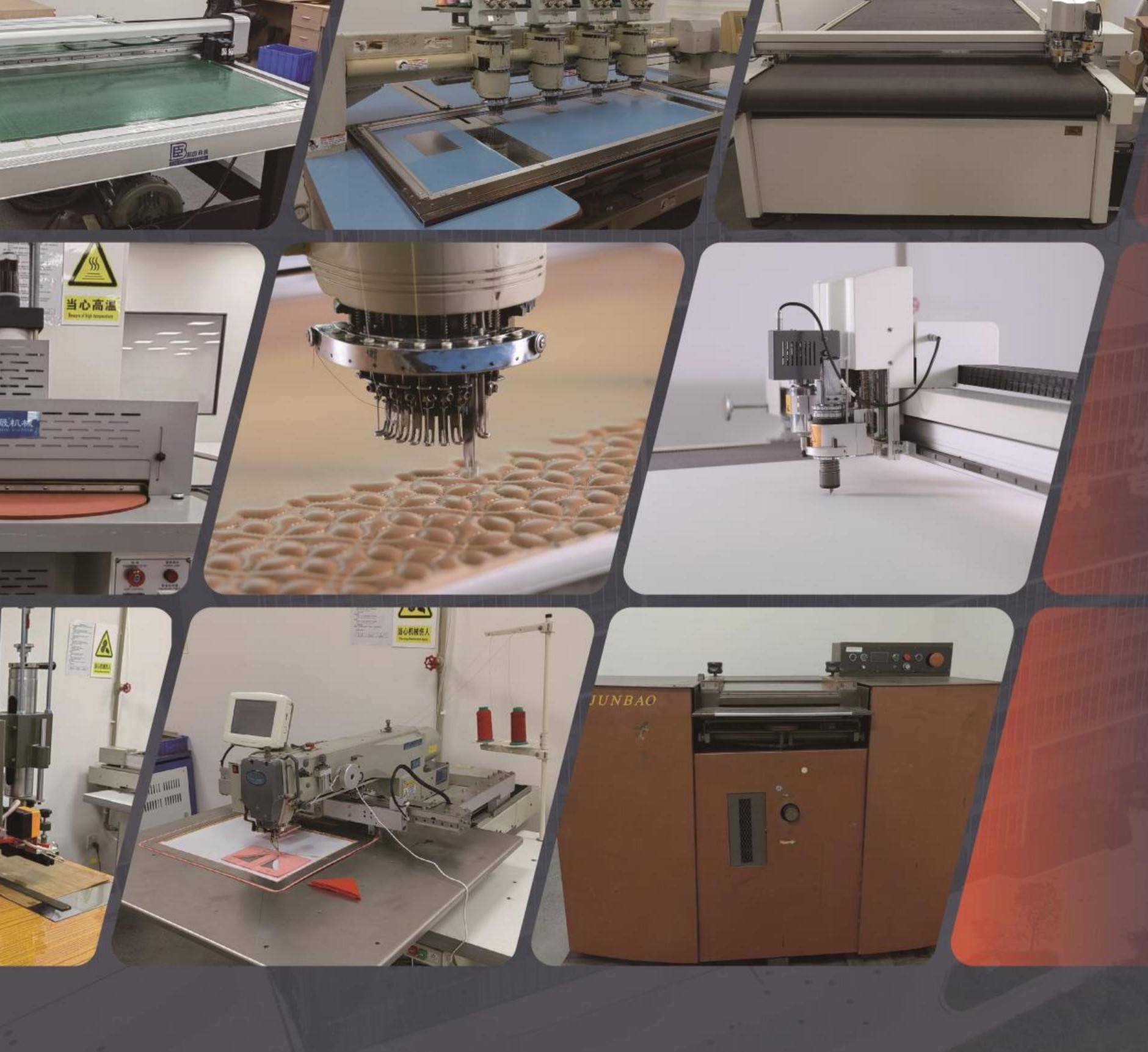 Sample development workshop machinery